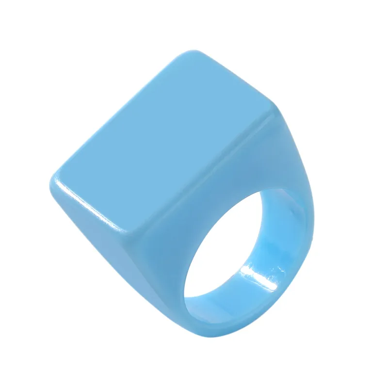 Geometric Resin Rings