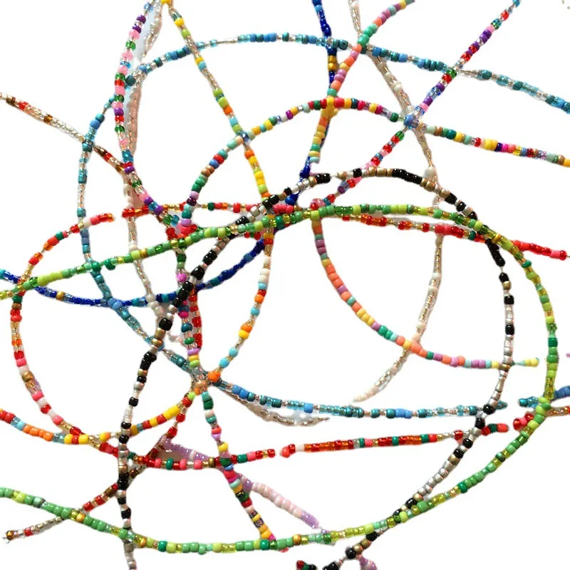 Multi-Colored Beaded Necklace