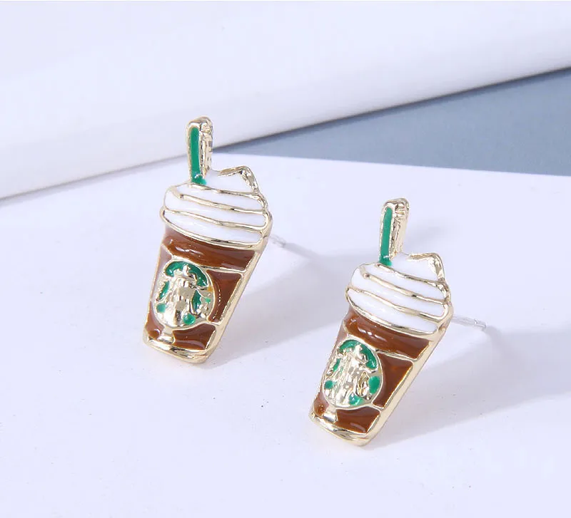 Charming Coffee Cup Earrings